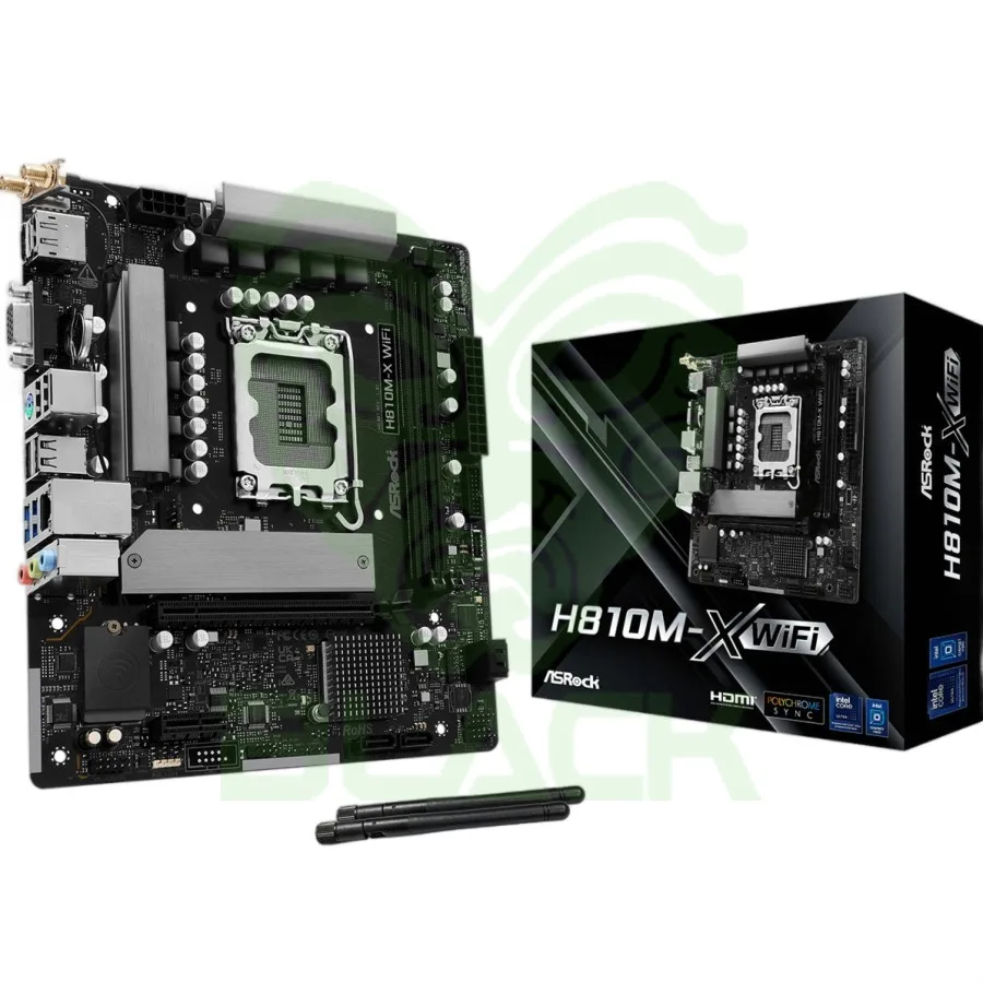 MOTHER ASROCK H810M-X WIFI LGA1851 DDR5