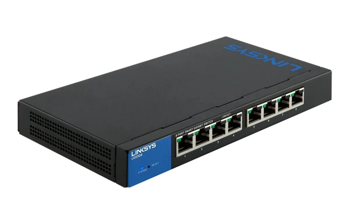 LINKSYS 8-PORT SMART GIGABIT SWITCH