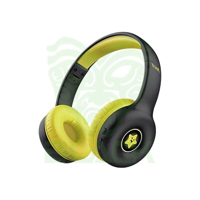 AURICULAR TRUST WIRELESS KIDS BLACK