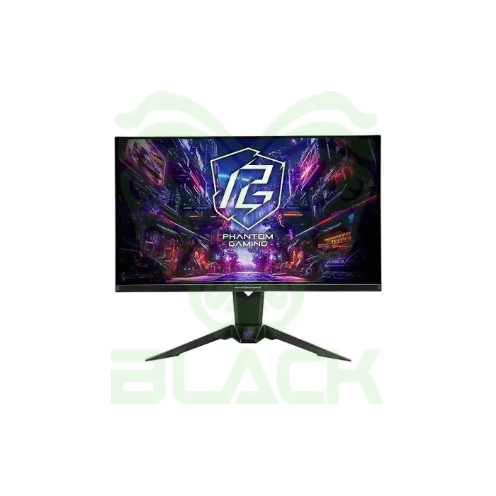 MONITOR GAMER ASROCK PHANTOM GAMING PGO27QFV 27" QHD QD-OLED 360HZ 0.03MS FREESYNC PREMIUM PRO ANTENA WIFI INTEGRADA