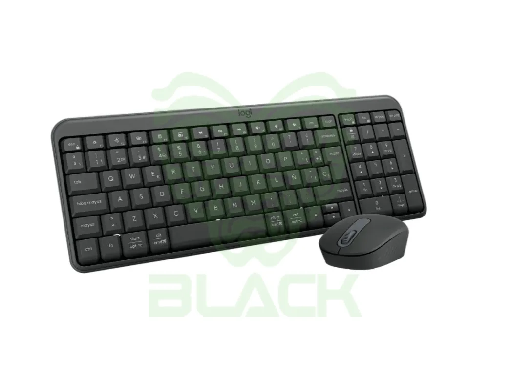 TEC+MOUSE LOGITECH MK250 BT BLACK LATINO CD
