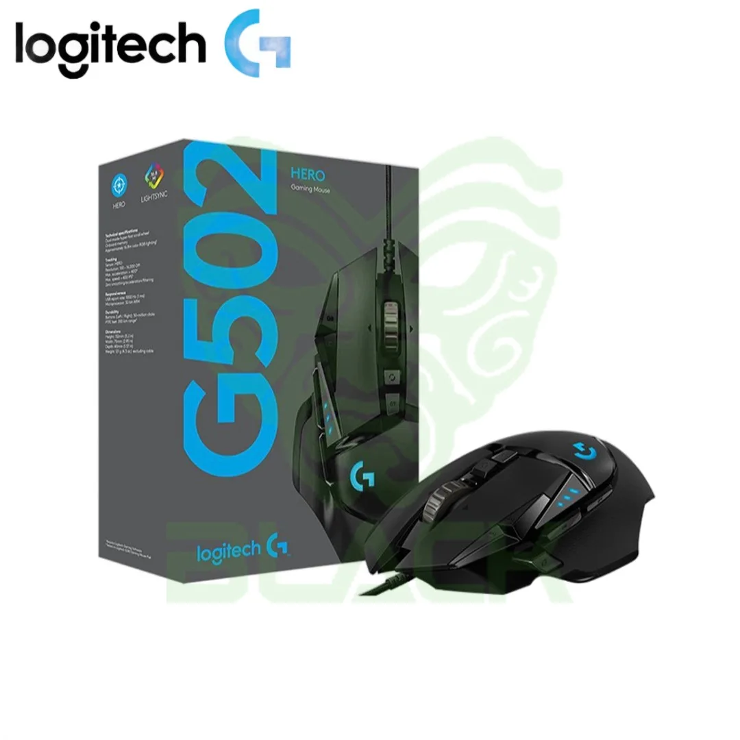 MOUSE LOGITECH G502 GAMING HERO USB