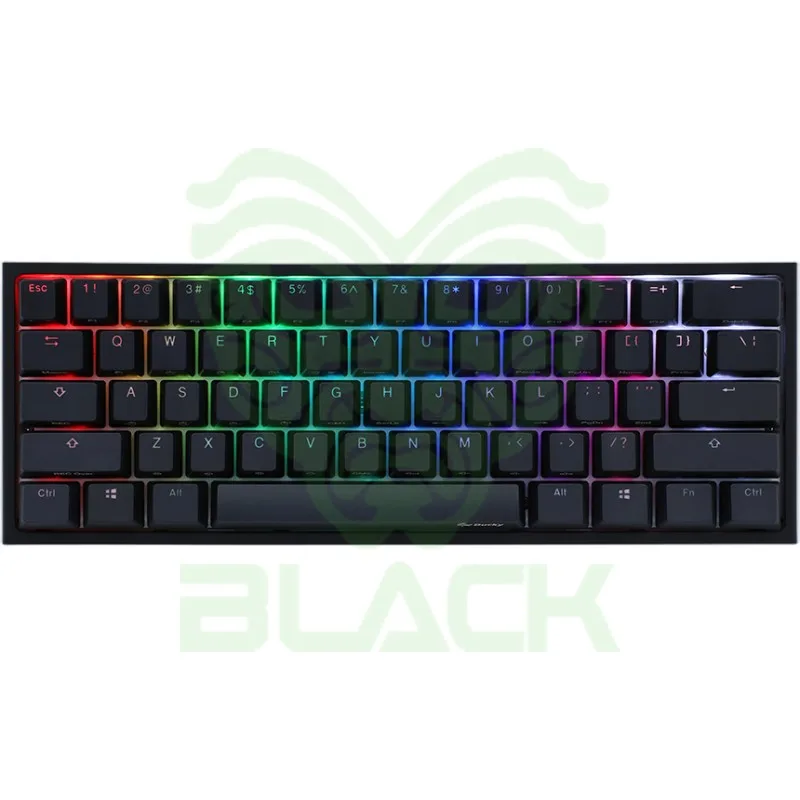 TECLADO GAMER DUCKY ONE 2 MINI RGB KAILH BOX RED SWICHT DOUBLE-SHOT PBT MECANICO
