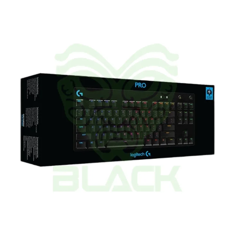 TECLADO GAMER MECÁNICO LOGITECH G PRO BLACK PARA GAMING