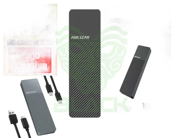 ADAPTADOR CARRY DISK HIKSEMI ALUMINIO M.2 SATA / M.2 NVME USB 3.2 TYPE C
