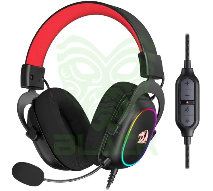 AURICULARES REDRAGON ZEUS X H510 RGB SURROUND 7.1 BLACK
