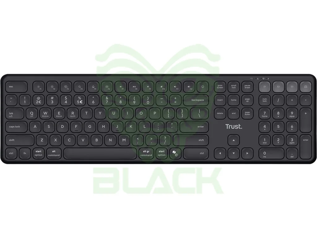 TECLADO VAIYA TRUST MULTIDEVICES WIRELESS ES