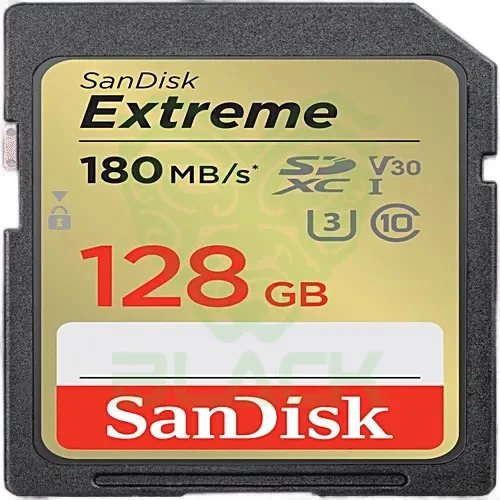 TARJETA SD SANDISK EXTREME UHS-I - 128GB 180 MB/S