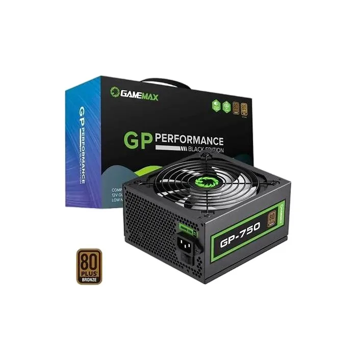 FUENTE 750W GAMEMAX 80 PLUS BRONZE GP-750
