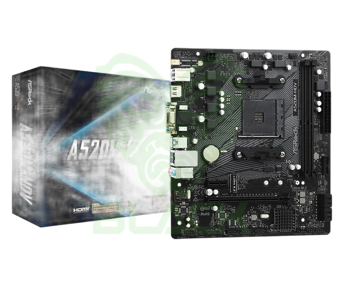 MOTHER ASROCK (AM4) A520M-HDV