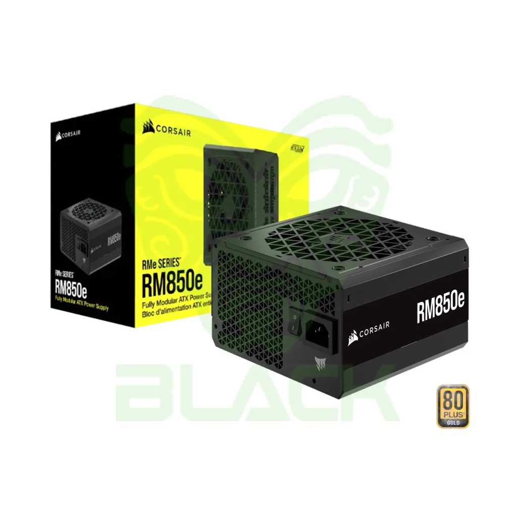 FUENTE CORSAIR RM850E 2025 850W CYBERNETICS GOLD FULL MODULAR PCIE 5.1 WHITE