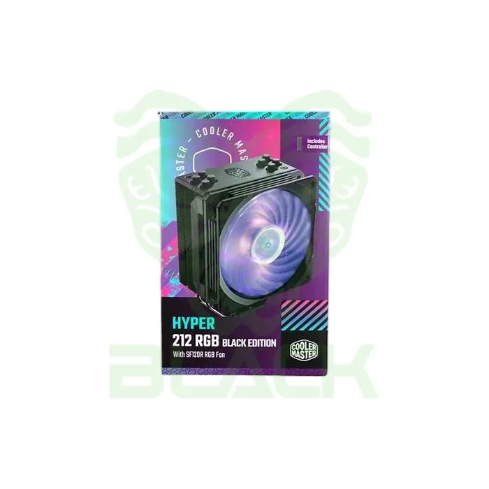 CPU COOLER COOLERMASTER HYPER212 BLK RGB