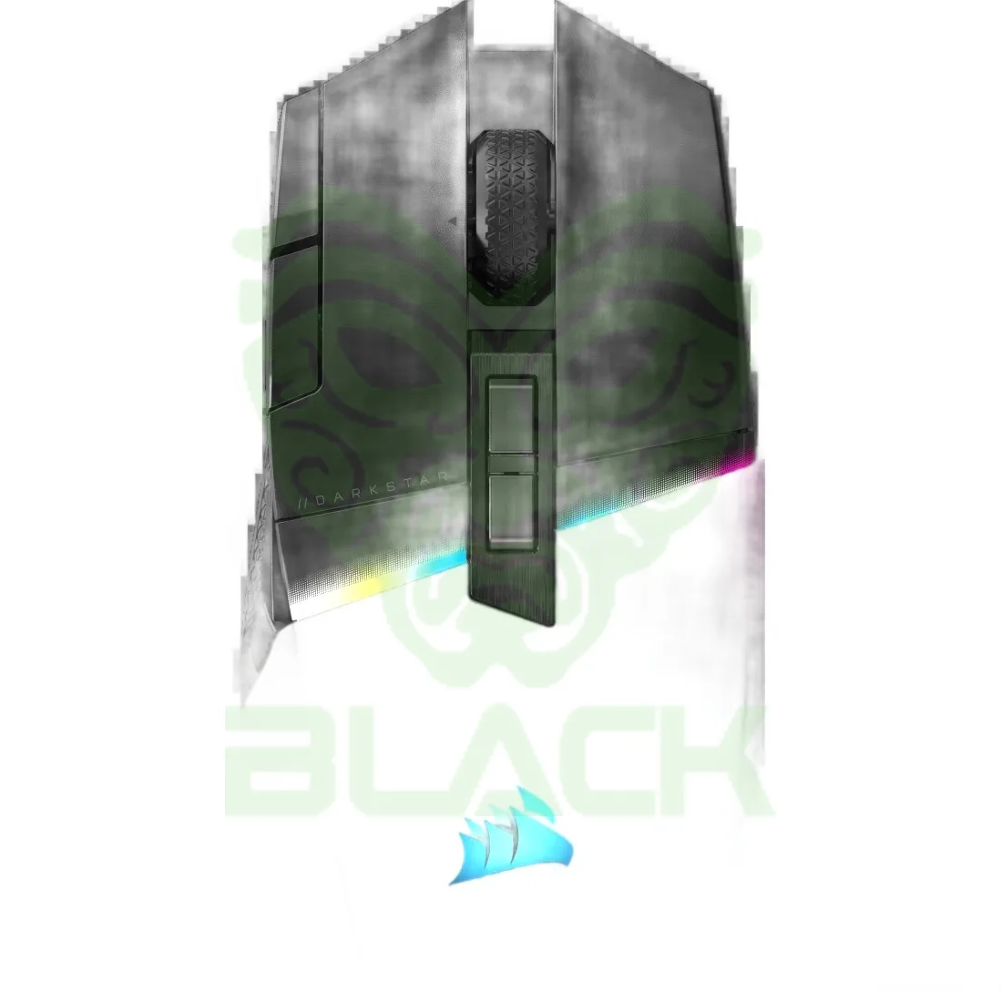 MOUSE GAMER CORSAIR DARKSTAR RGB MMO WIRELESS