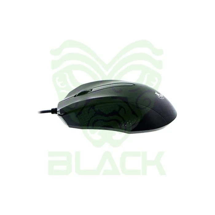 MOUSE X-TECH OPTICO CON CABLE RES 1000DPI