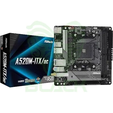 MOTHER ASROCK A520M-ITX/AC WIFI AM4 DDR4