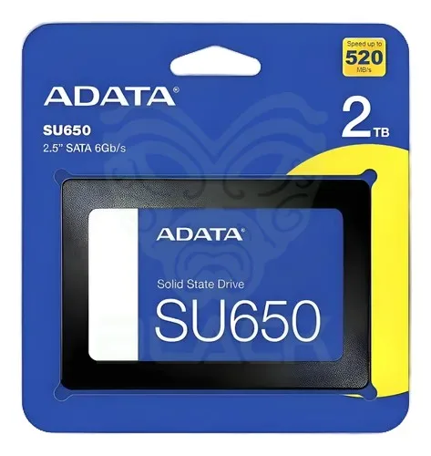 DISCO SSD ADATA 2TB SU650 SATA 6GB/S 2.5"