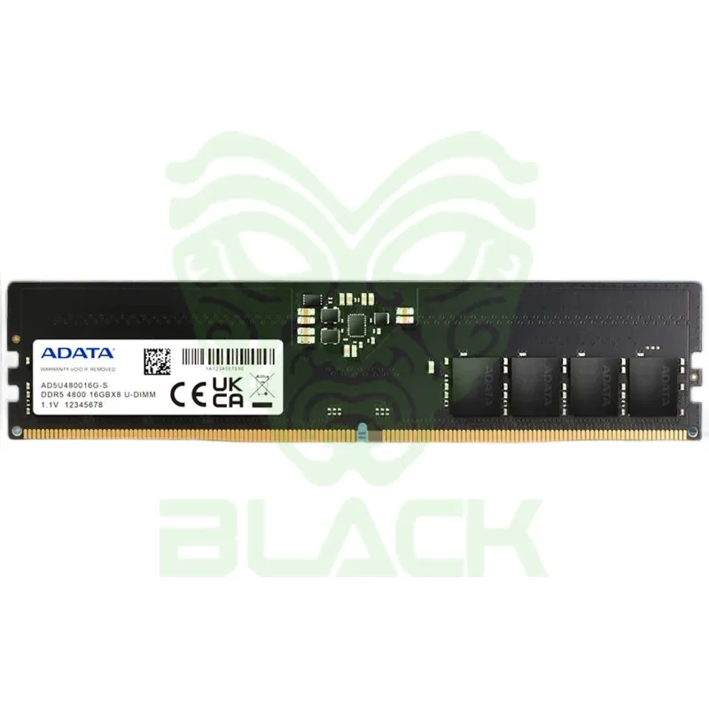 MEMORIA RAM ADATA 16GB DDR5 4800MHZ U-DIMM - AD5U480016G-S