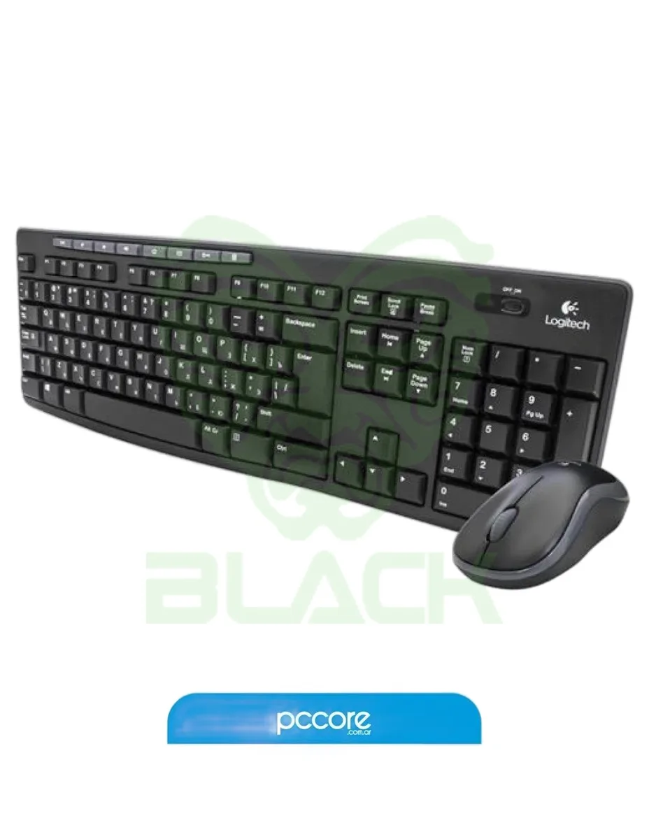 COMBO TECLADO MOUSE INALÁMBRICO LOGITECH MK270