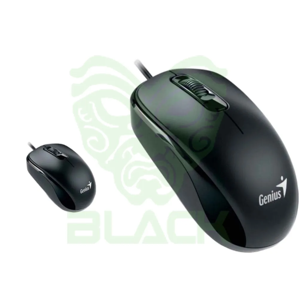 MOUSE GENIUS DX-110 USB ** TIPO C** BLACK