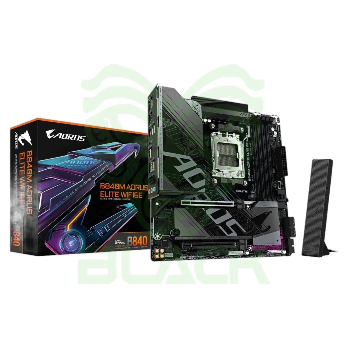 MOTHER GIGABYTE (AM5) B840M AORUS ELITE WIFI6E