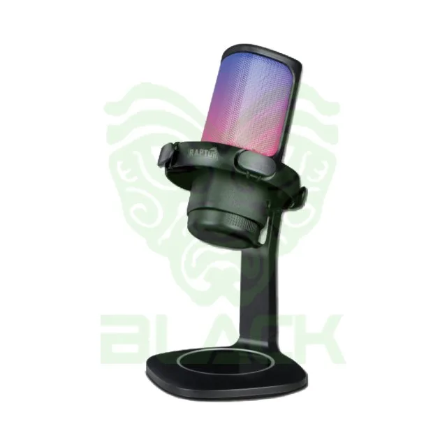 MICROFONO RAPTOR VOX PRO RGB USB P/STREAMING