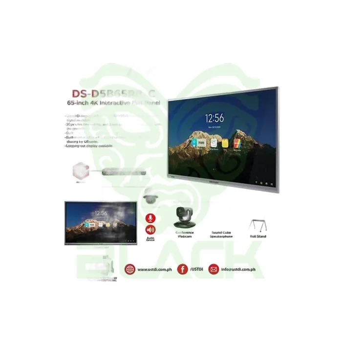 PANTALLA INTERACTIVA 4K 65" HIKVISION DS-D5B65RB-C