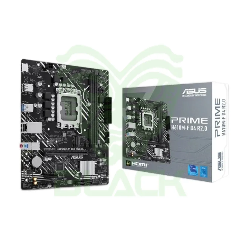 MOTHERBOARD ASUS PRIME H610M-F D4 R2.0 INTEL® SOCKET 1700 12/13/14VA. GEN.