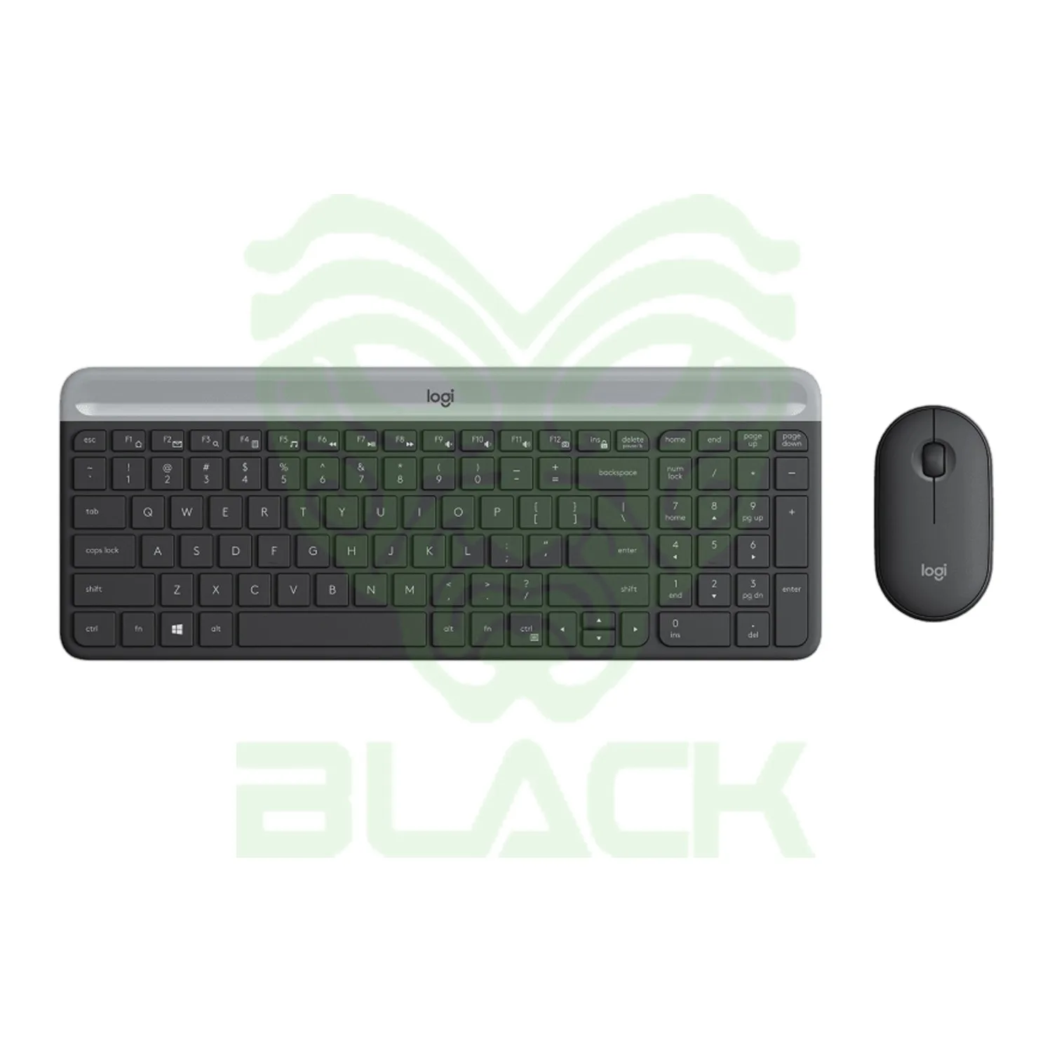 COMBO LOGITECH TECLADO Y MOUSE SLIM INALAMBRICO MK...