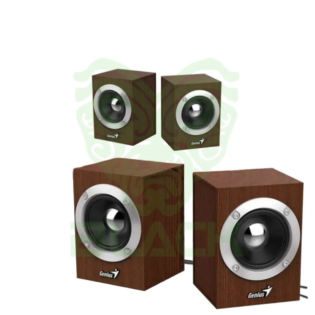 PARLANTE GENIUS SP-HF280 6W USB WOOD