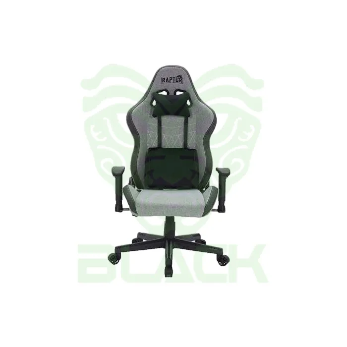 SILLA GAMER RAPTOR THRONE R1 TELA GRIS