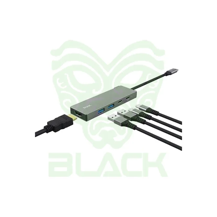 ACCESORIOS TRUST DALYX 5 EN 1 MULTIPORT ADAPTADOR