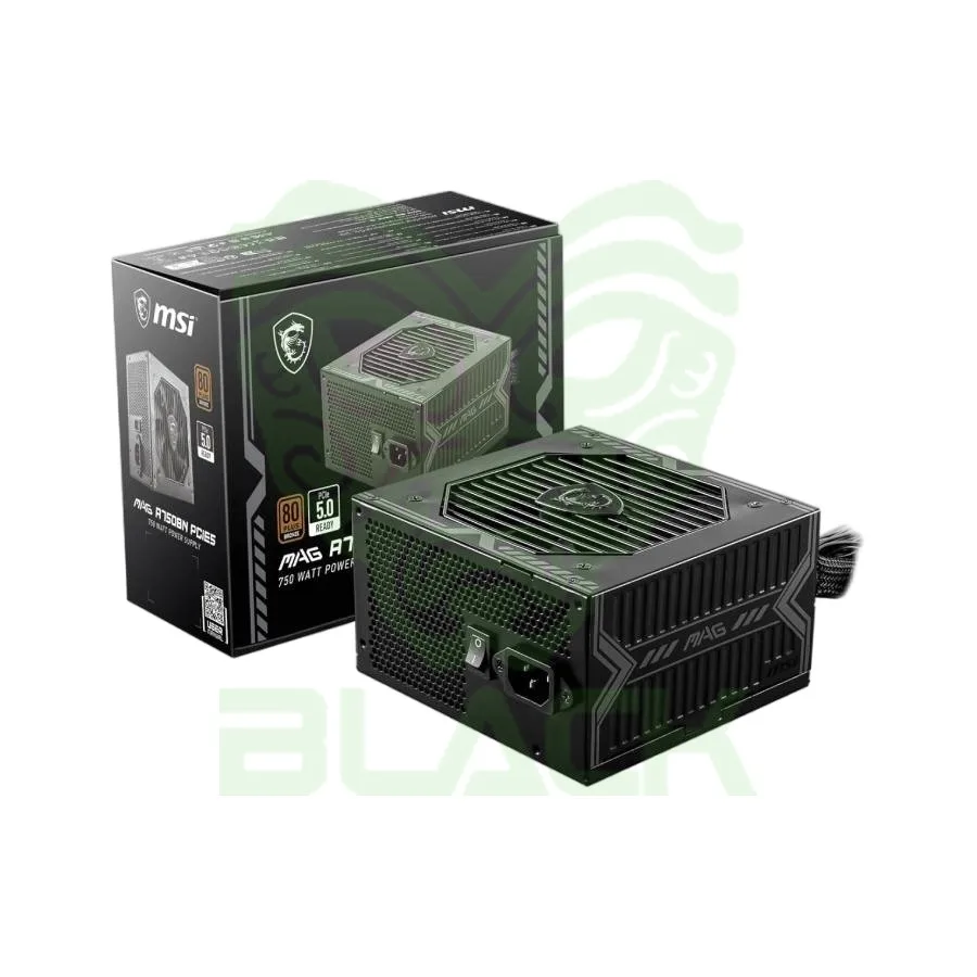 MSI MAG A750BN PCI-E GEN 5.0 750W 80 PLUS BRONZE