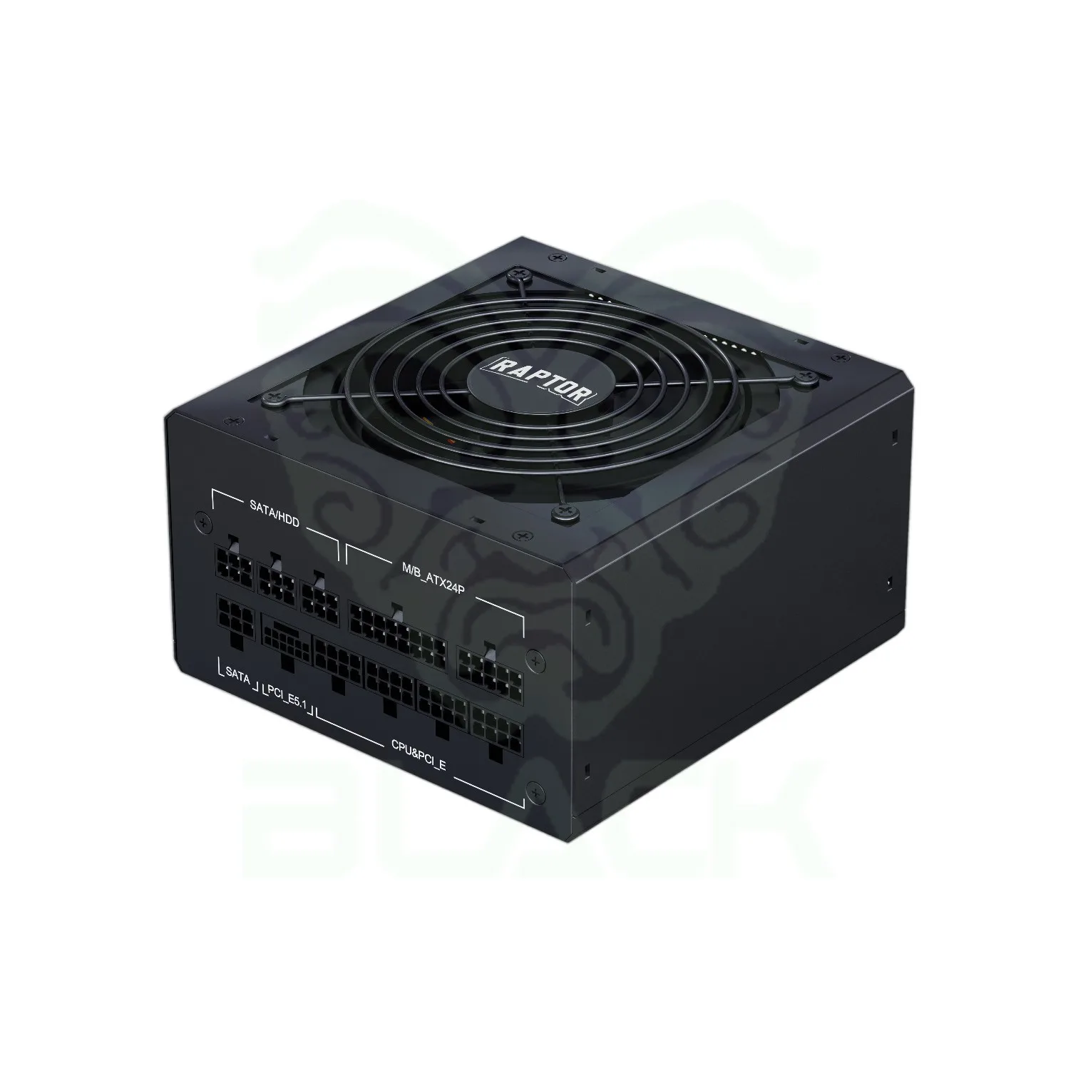 FUENTE RAPTOR VOLT 500W 80 PLUS SILVER NEGRO