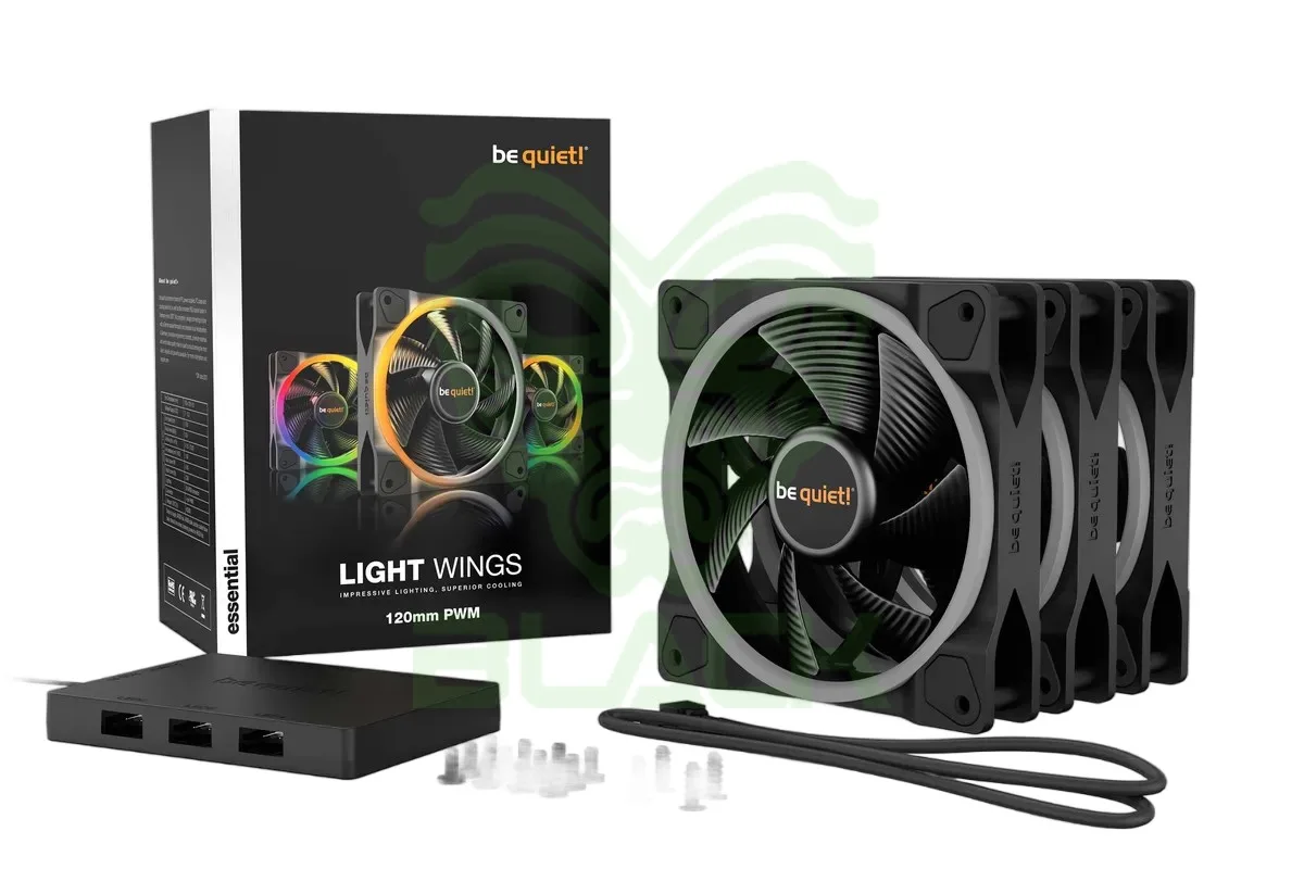 COOLER FAN BE QUIET! LIGHT WINGS 120MM ARGB PWM HIGH-SPEED
