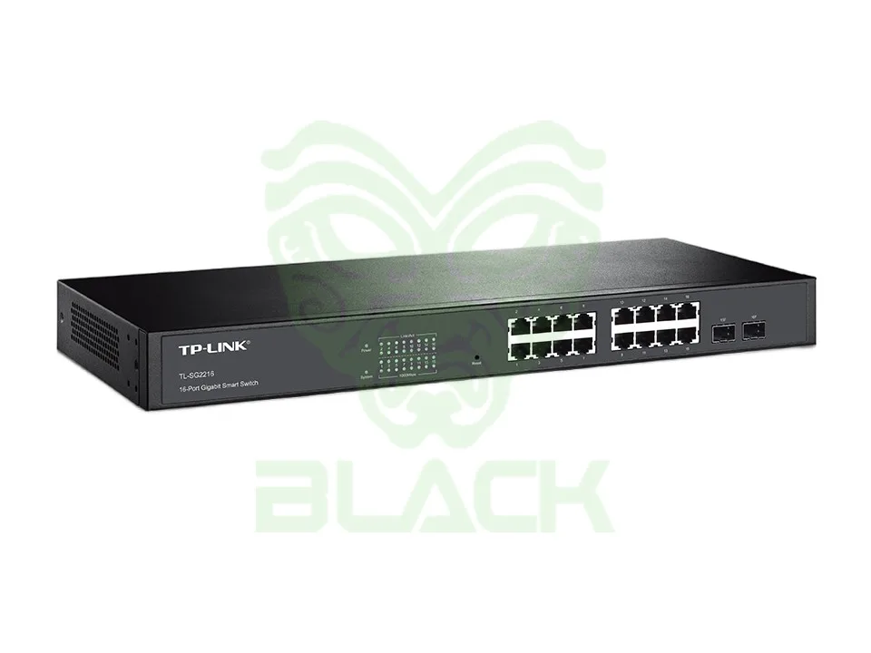 SWITCH TP LINK 16 PUERTOS GB SMART 2SFP
