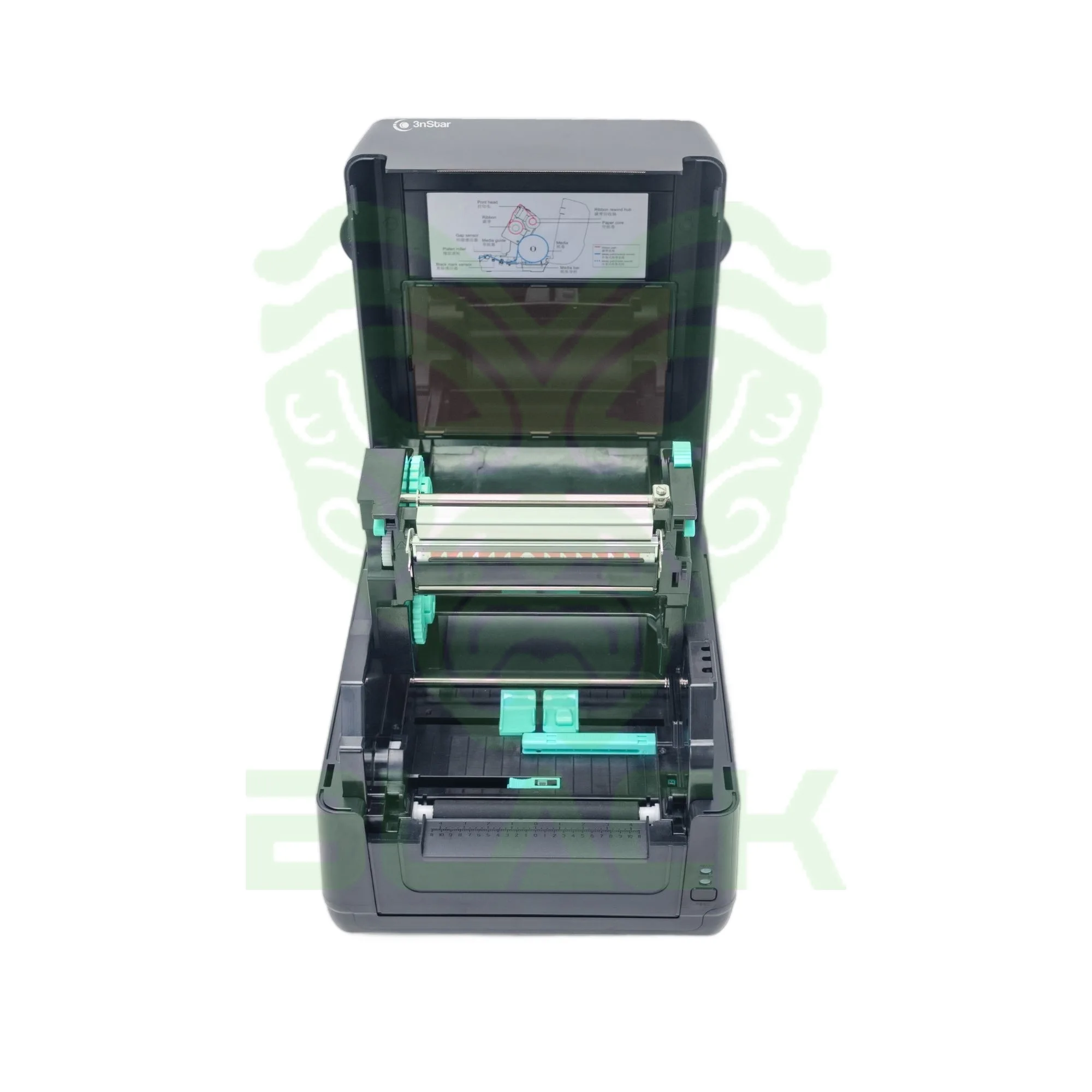 IMPRESORA DE ETIQUETAS 3NSTAR LTT334 TRANSFERENCIA TERMICA Y TERMICA DIRECTA COLOR NEGRO