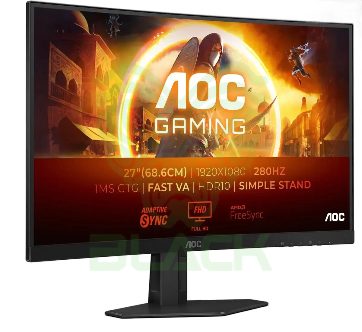 MONITOR GAMER AOC C27G4ZXE 27" CURVO 280 HZ