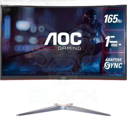 MONITOR AOC C24G2 23,6" VA FHD (1920 X 1080) 165HZ 1MS CURVED GAMING FICHA USA
