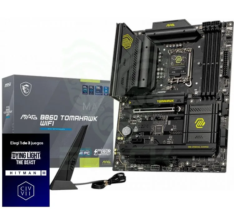 Mother MSI MAG B860 Tomahawk WIFI LGA1851 DDR5