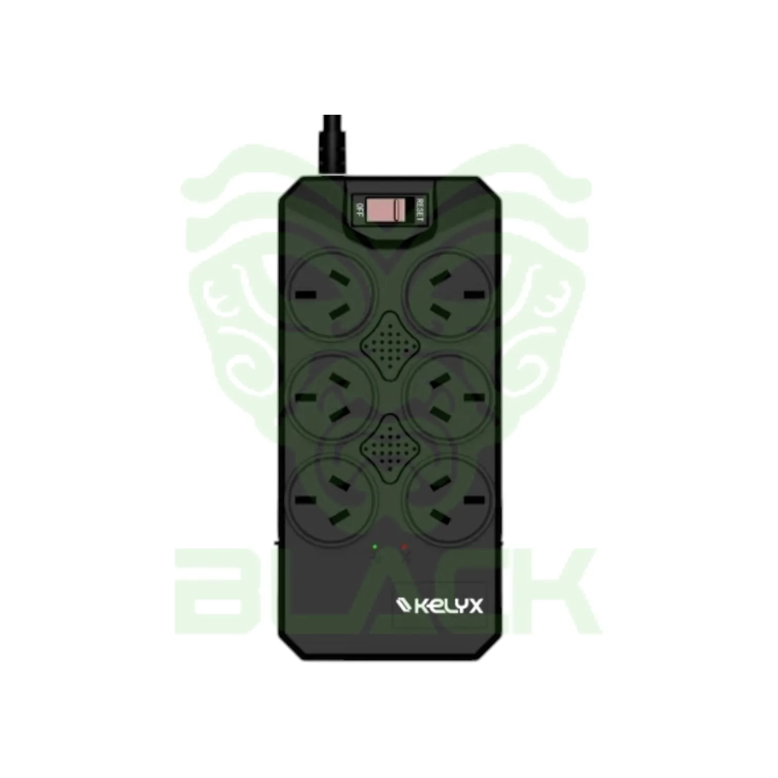 Estabilizador Kelyx 6 Tomas Max. 600w 150-270V Surge Protection 1mt