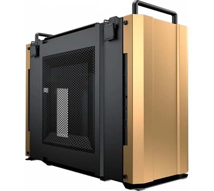 Gabinete Cougar Dust 2 Mini ITX Desert Sand Usb-c Gen2