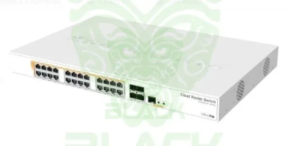 CLOUD ROUTER SWITCH 328-24P-4S+RM WITH 800 MHZ CPU...
