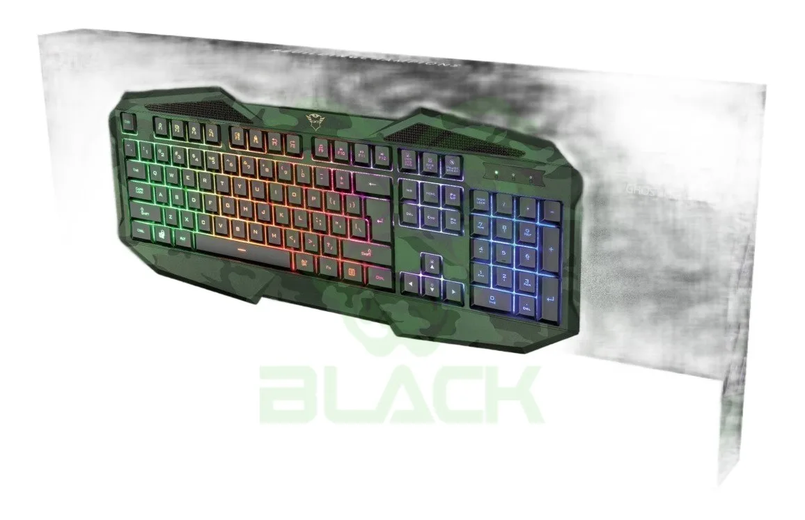 TECLADO GAMER TRUST AVONN ES GXT 830RW
