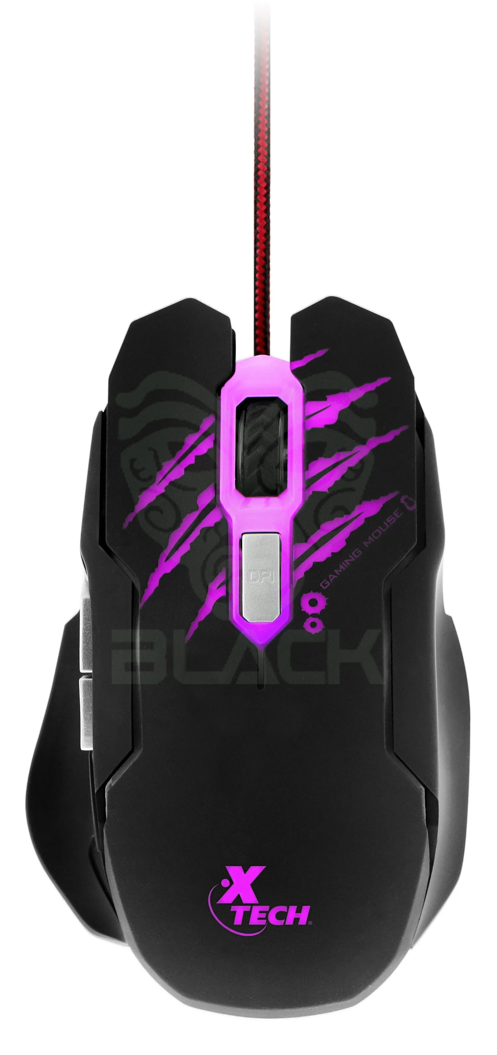 MOUSE X-TECH LETHAL HAZE DE 6 BOTONES GAMER