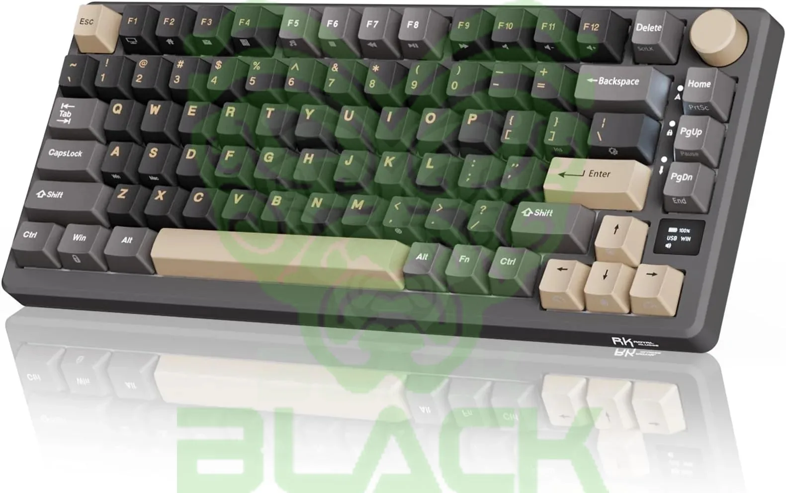 TECLADO ROYAL KLUDGE RKM20 PHANTOM SWITCH CREAM NUMPAD