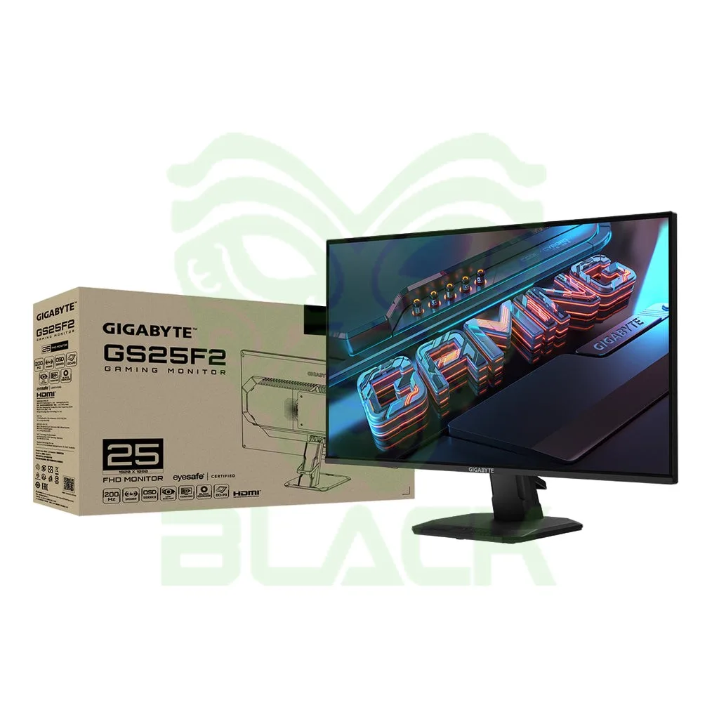 MONITOR GIGABYTE 25" EDGE FHD GS25F2 - 200HZ 1MS