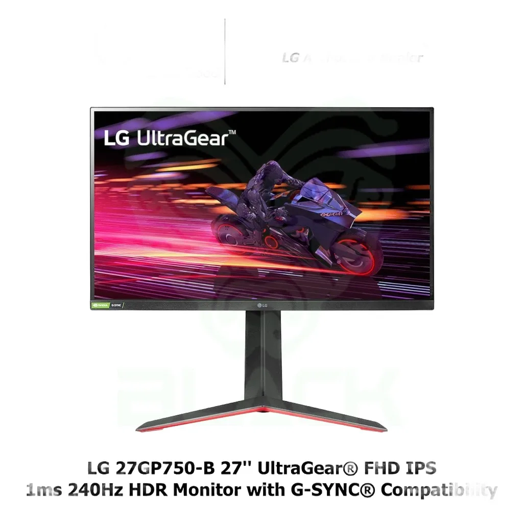 MONITOR LG 27 ULTRAGEAR 27GP750-B FULL HD 240 HZ BORDERLESS (II)