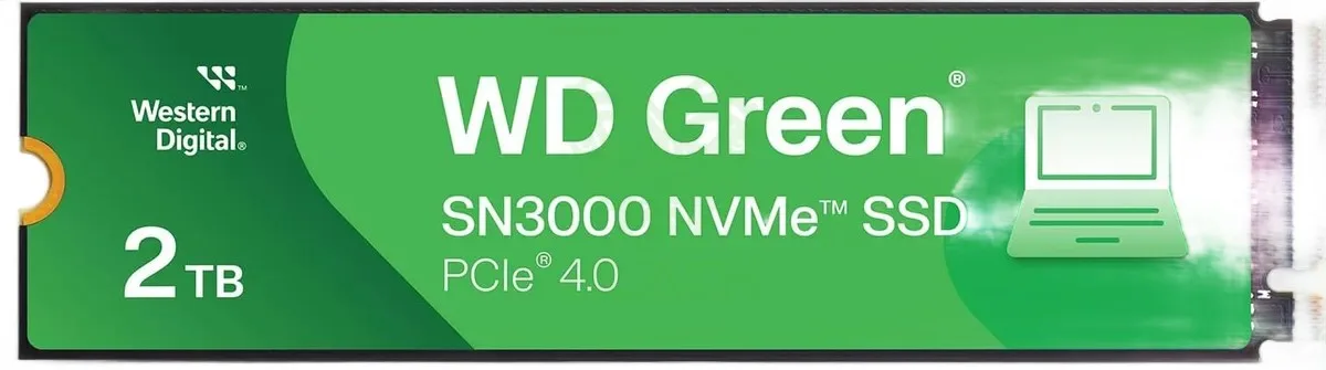 DISCO SOLIDO SSD M.2 WD 2TB GREEN SN3000 5000MB/S NVME PCI-E GEN4 X4