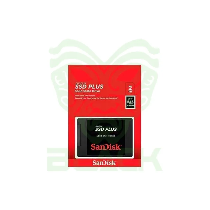 DISCO SOLIDO SANDISK SSD PLUS 2TB 2.5" SATA III
