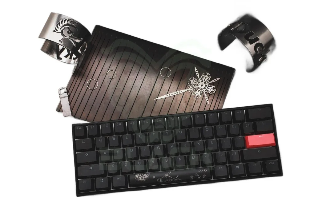 TECLADO GAMER DUCKY MECHA MINI V2 RGB KAILH BOX BROWN PBT DOUBLE-SHOT